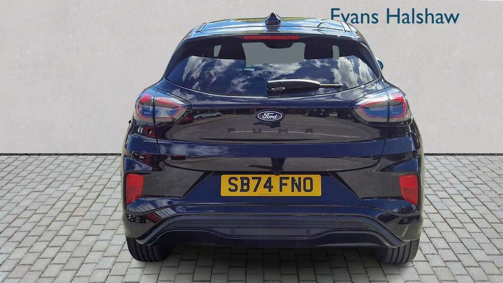 Ford Puma 1.0 Ecoboost Hybrid Mhev St-line Dct 2024 SB74FNO Black #5