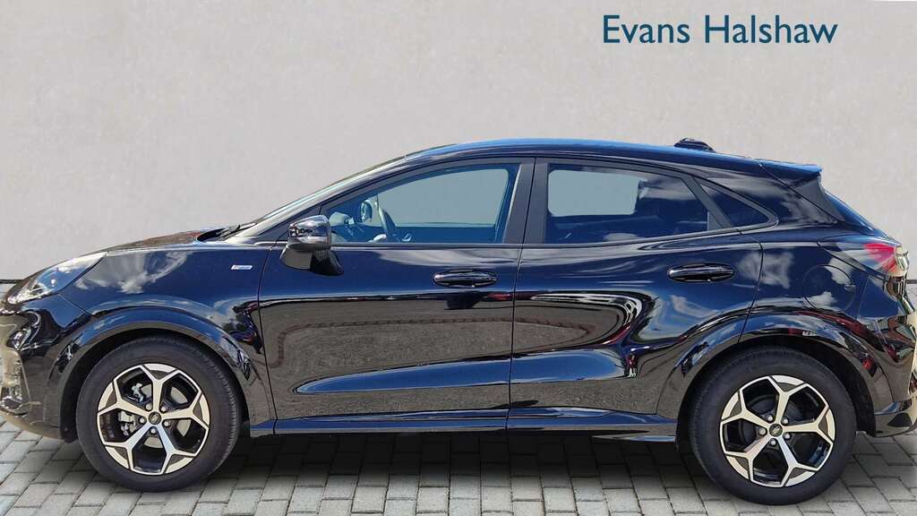 Ford Puma 1.0 Ecoboost Hybrid Mhev St-line Dct 2024 SB74FNO Black #3