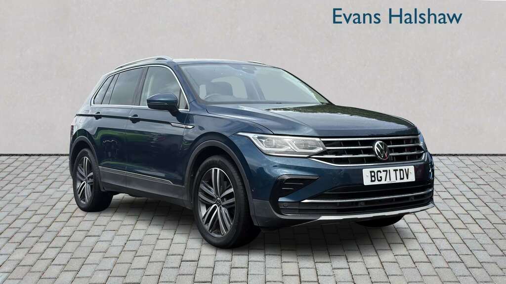 Volkswagen Tiguan 1.5 Tsi 150 Elegance Dsg 2022 Blue
