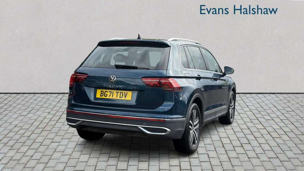Volkswagen Tiguan 1.5 Tsi 150 Elegance Dsg 2022 BG71TDV Blue #2
