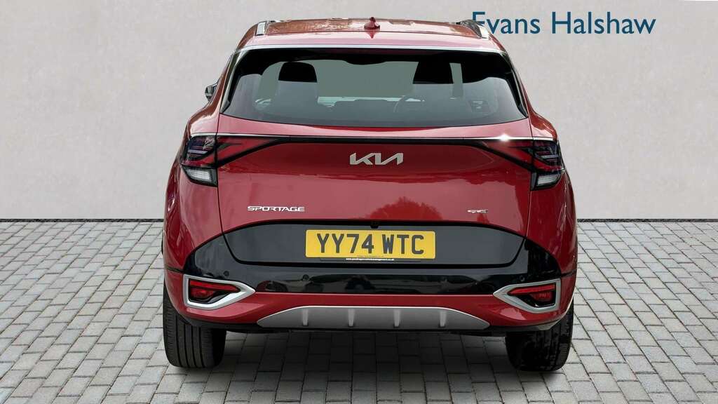 Kia Sportage 1.6T Gdi 207 Hev Gt-line 2025 YY74WTC Red #5
