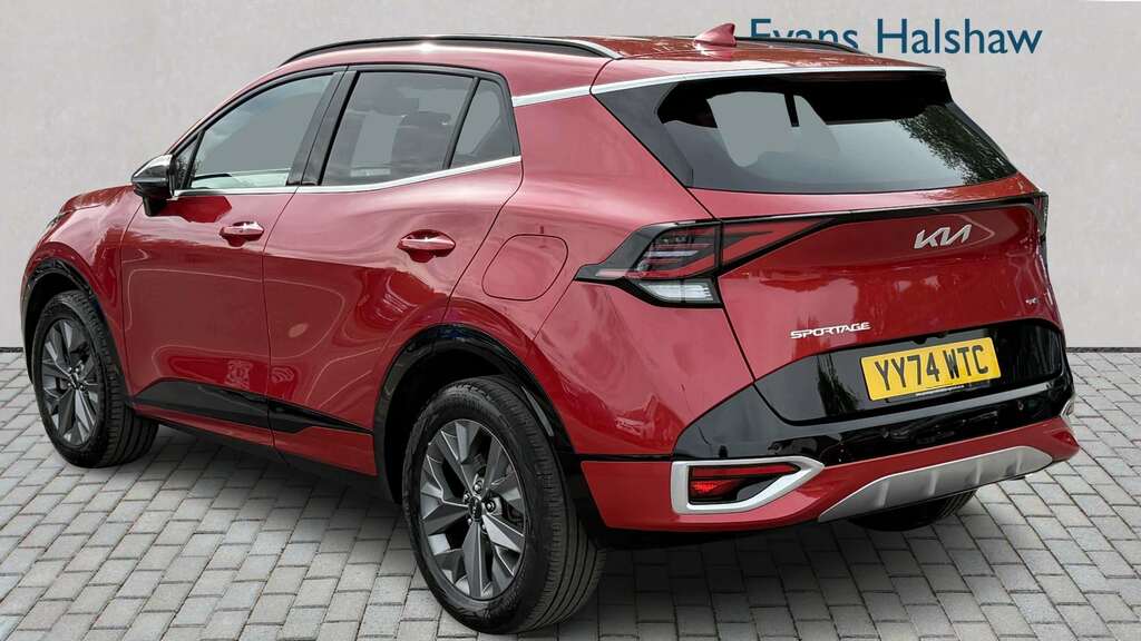 Kia Sportage 1.6T Gdi 207 Hev Gt-line 2025 YY74WTC Red #2