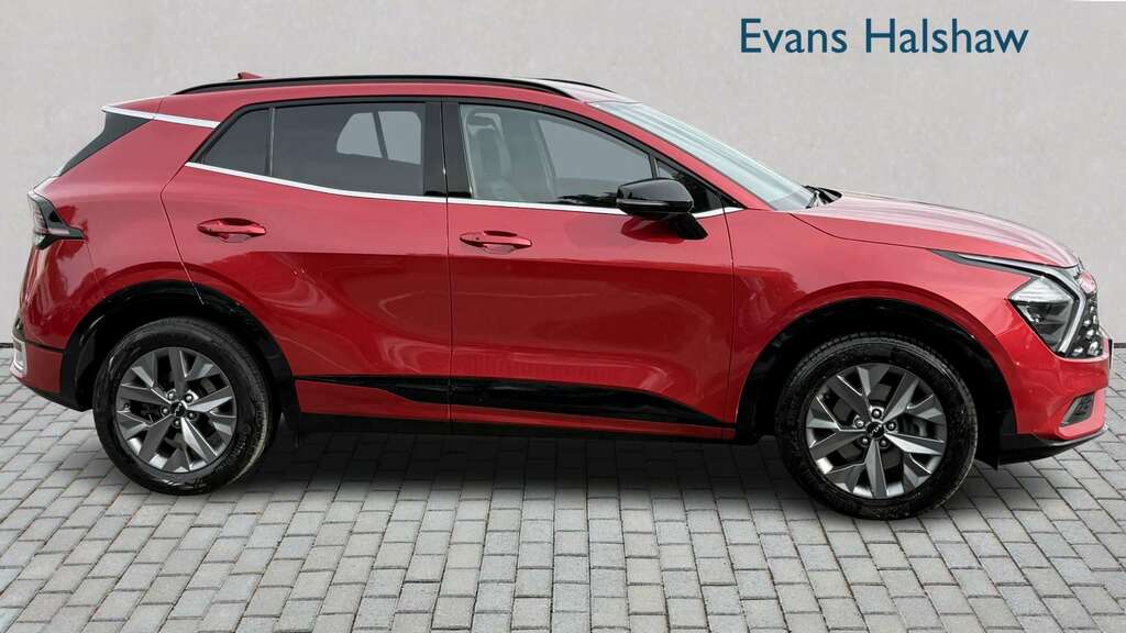 Kia Sportage 1.6T Gdi 207 Hev Gt-line 2025 YY74WTC Red #3