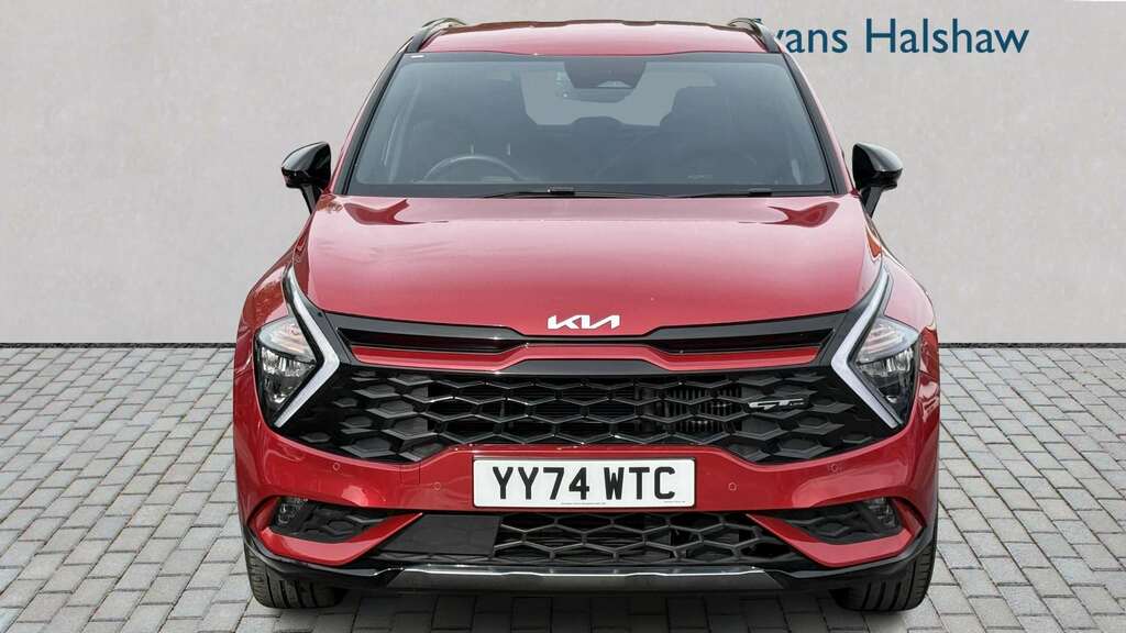 Kia Sportage 1.6T Gdi 207 Hev Gt-line 2025 YY74WTC Red #4
