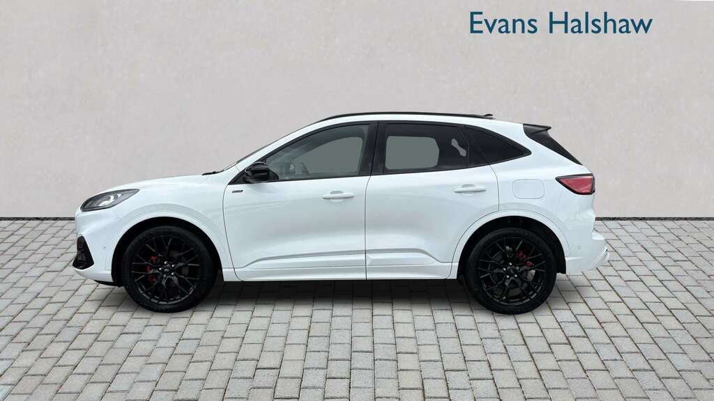 Ford Kuga 2.5 Fhev Black Package Edition Cvt 2024 GF24ZRD White #3