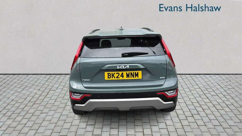 Kia Niro 1.6 Gdi Hybrid 4 Dct 2024 BK24WNM Green #4