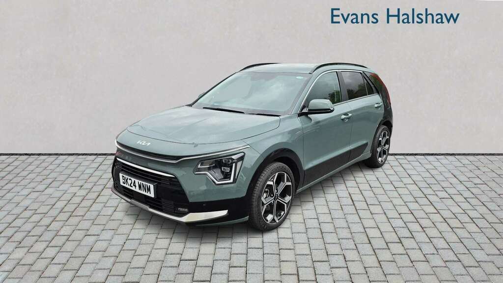Kia Niro 1.6 Gdi Hybrid 4 Dct 2024 BK24WNM Green #2