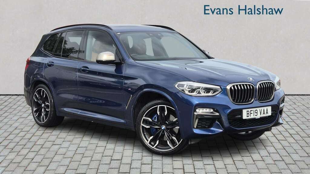BMW X3 Xdrive M40d Step 2019 Blue