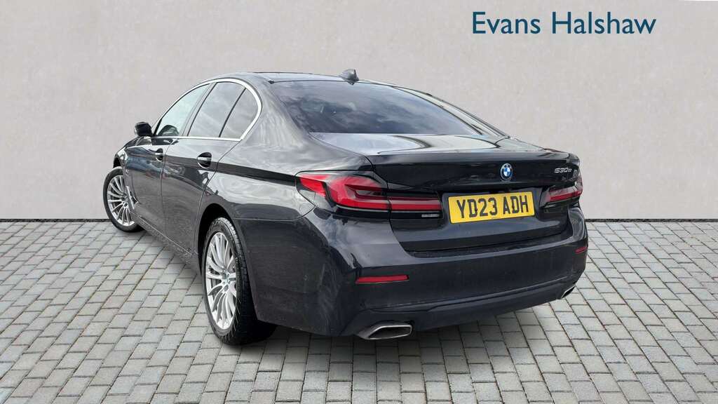 BMW 5 Series 530E Se 2023 YD23ADH Black #2