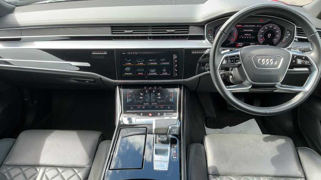 Audi A8 50 Tdi Quattro S Line Tiptronic LY21CYL Silver #8