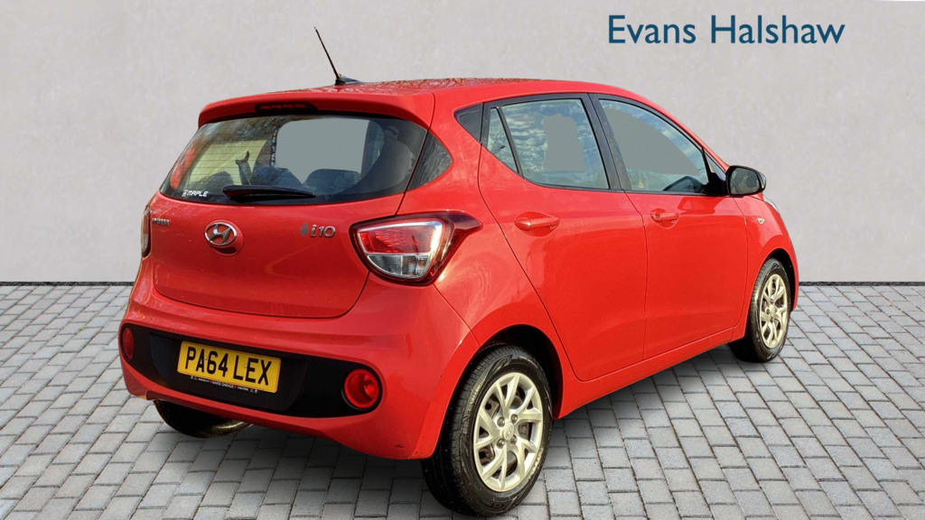 Hyundai I10 1.0 Se 2019 FX19YRY Red #2