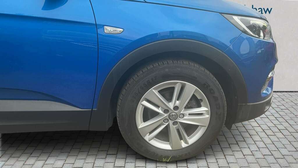 Vauxhall Grandland X 1.2 Turbo Se 2018 SG68YEL Blue #3