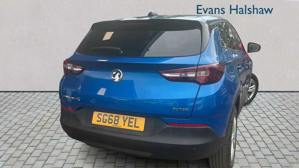 Vauxhall Grandland X 1.2 Turbo Se 2018 SG68YEL Blue #2