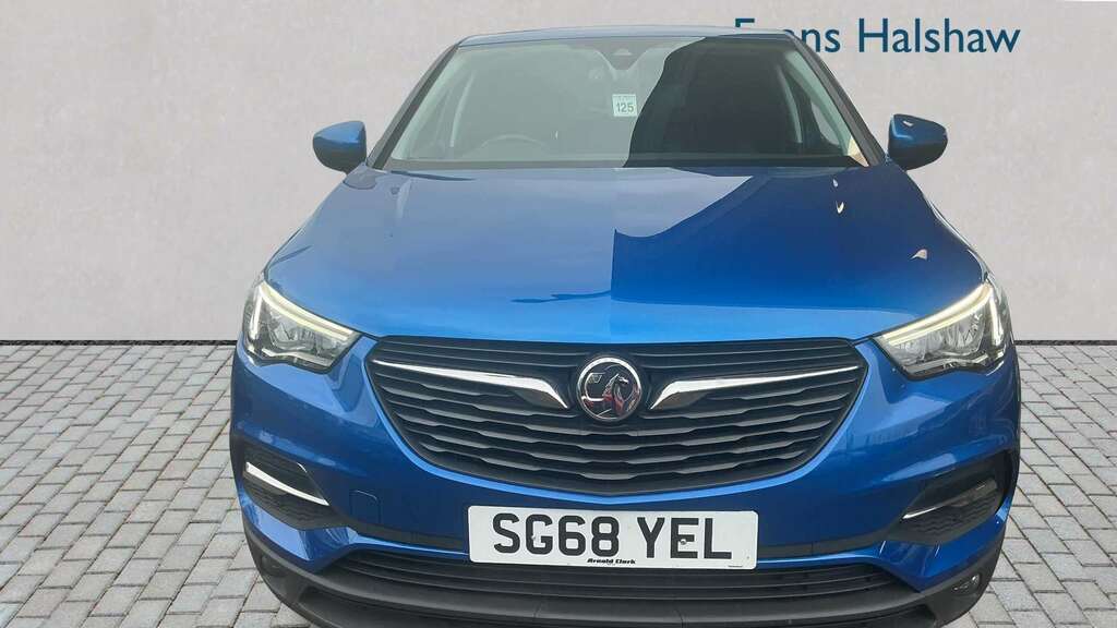Vauxhall Grandland X 1.2 Turbo Se 2018 SG68YEL Blue #4
