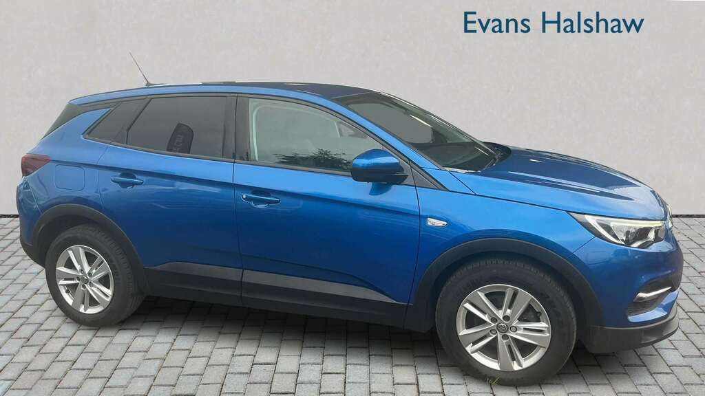 Vauxhall Grandland X 1.2 Turbo Se 2018 SG68YEL Blue #5