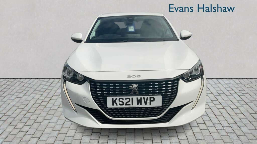 Peugeot 208 1.2 Puretech 100 Allure Premium 2021 KS21WVP White #2