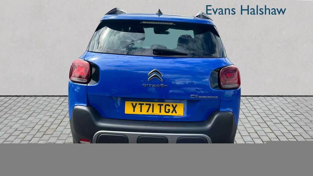 Citroen C3 Aircross 1.2 Puretech 110 Shine 2021 YT71TGX Blue #2