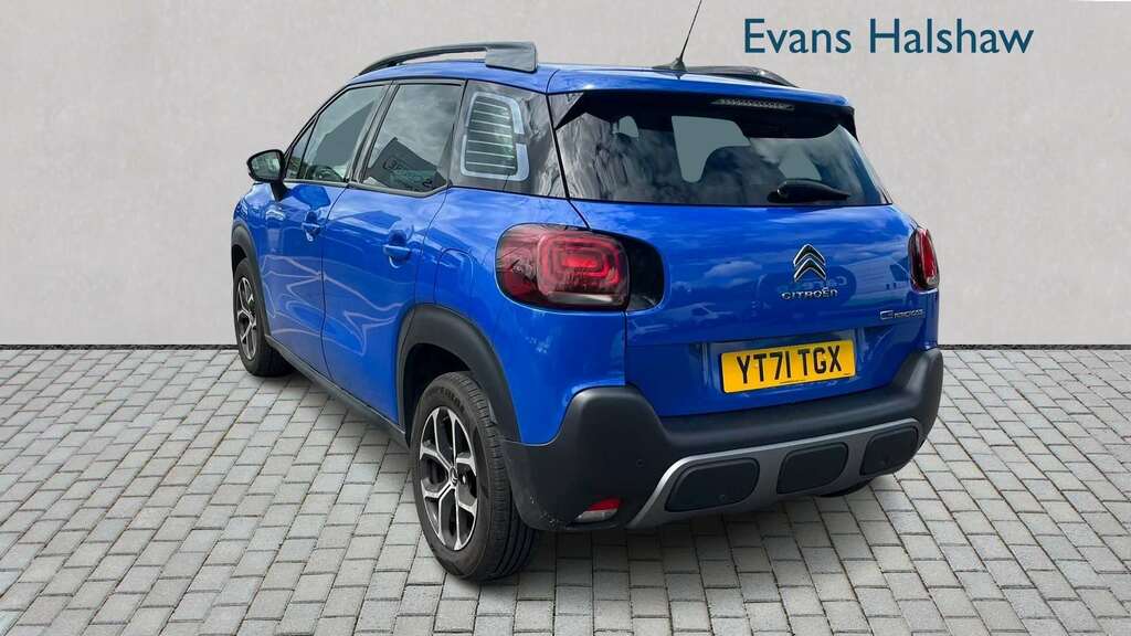 Citroen C3 Aircross 1.2 Puretech 110 Shine 2021 YT71TGX Blue #3