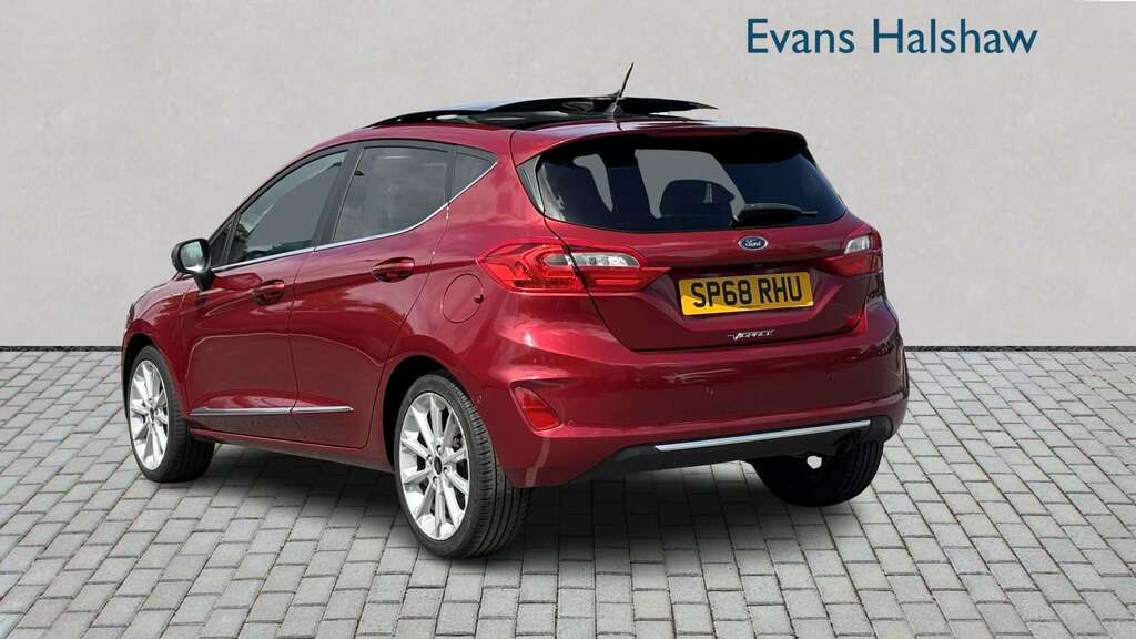 Ford Fiesta 1.0 Ecoboost 140 2018 SP68RHU Red #2
