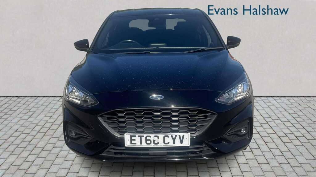 Ford Focus 1.0 Ecoboost 125 St-line 2019 ET68CYV Black #6