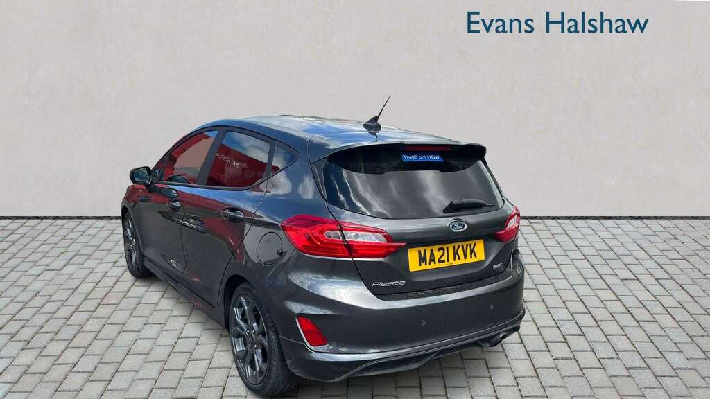 Ford Fiesta 1.0 Ecoboost Hybrid Mhev 125 St-line Edition 2 MA21KVK Grey #3