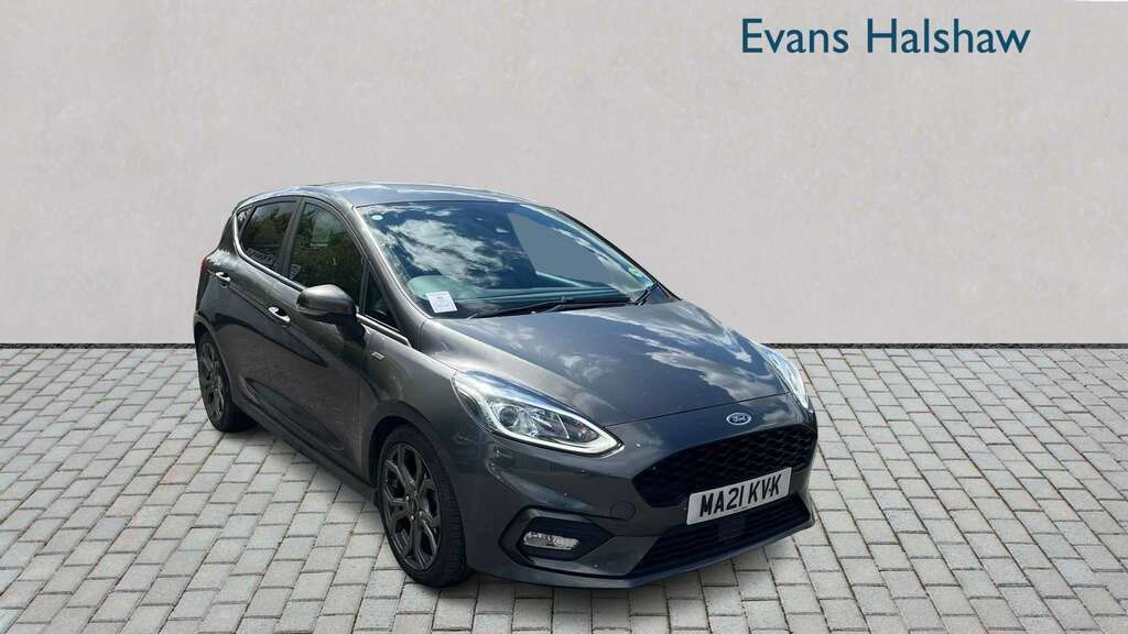 Ford Fiesta 1.0 Ecoboost Hybrid Mhev 125 St-line Edition 2 MA21KVK Grey #2