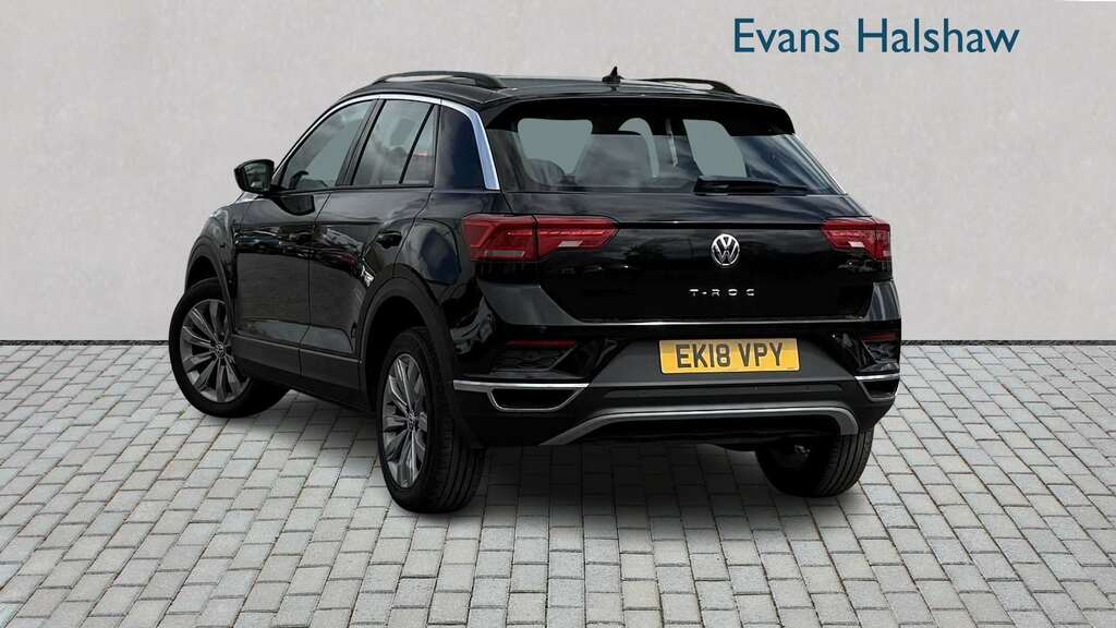 Volkswagen T-Roc 1.5 Tsi Evo Se 2018 EK18VPY Black #2