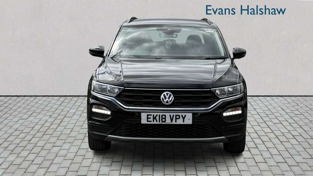 Volkswagen T-Roc 1.5 Tsi Evo Se 2018 EK18VPY Black #3