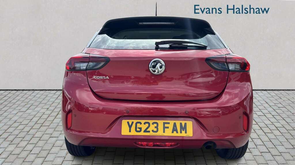 Vauxhall Corsa 1.2 Turbo Design 2023 YG23FAM Red #6