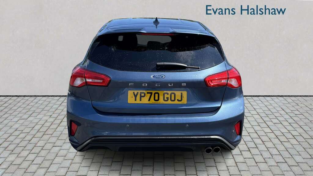 Ford Focus 1.5 Ecoblue 120 St-line 2020 YP70GOJ Blue #5
