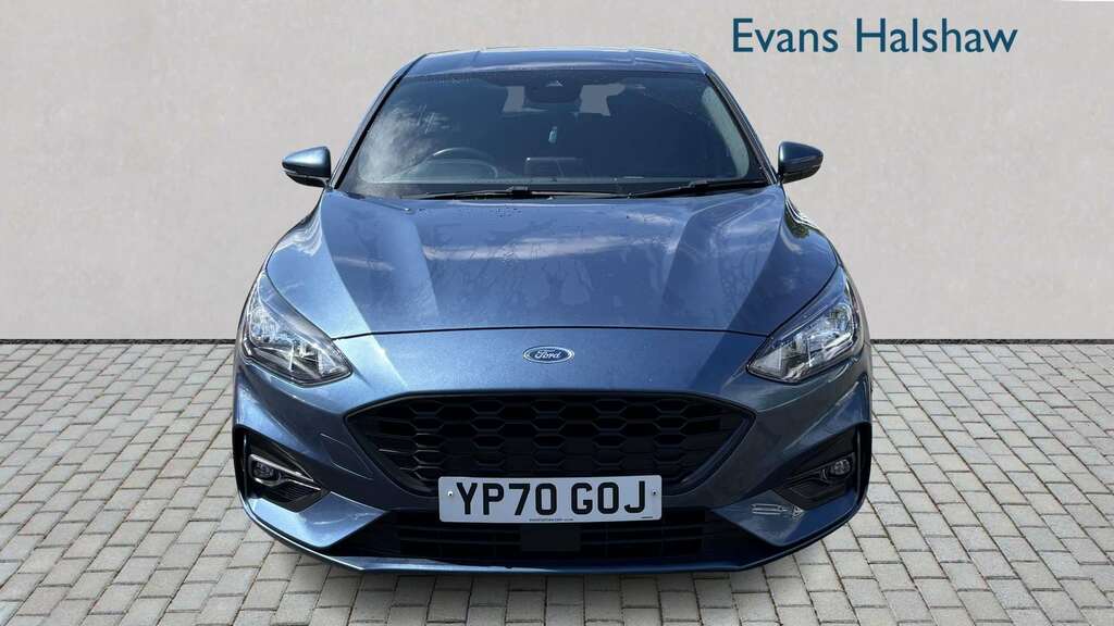 Ford Focus 1.5 Ecoblue 120 St-line 2020 YP70GOJ Blue #4