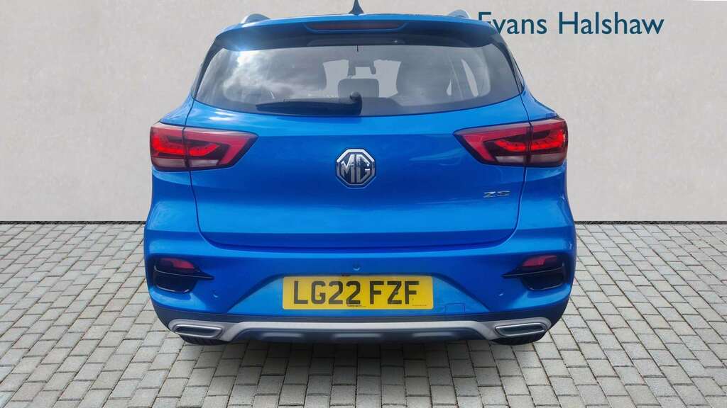 MG ZS 1.5 Vti-tech Exclusive 2022 LG22FZF Blue #4