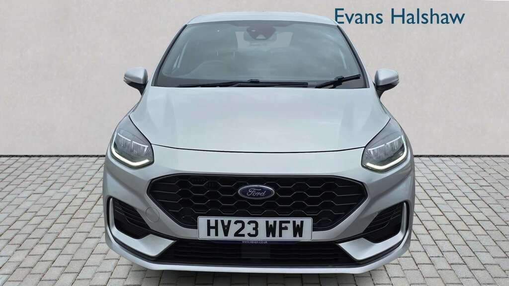 Ford Fiesta 1.0 Ecoboost Hybrid Mhev 125 St-line 2023 HV23WFW Silver #2