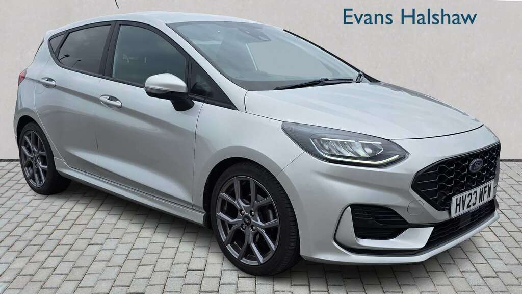 Ford Fiesta 1.0 Ecoboost Hybrid Mhev 125 St-line 2023 Silver