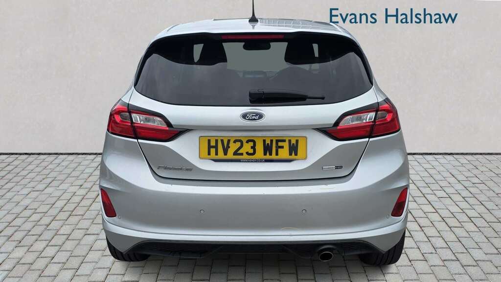 Ford Fiesta 1.0 Ecoboost Hybrid Mhev 125 St-line 2023 HV23WFW Silver #3