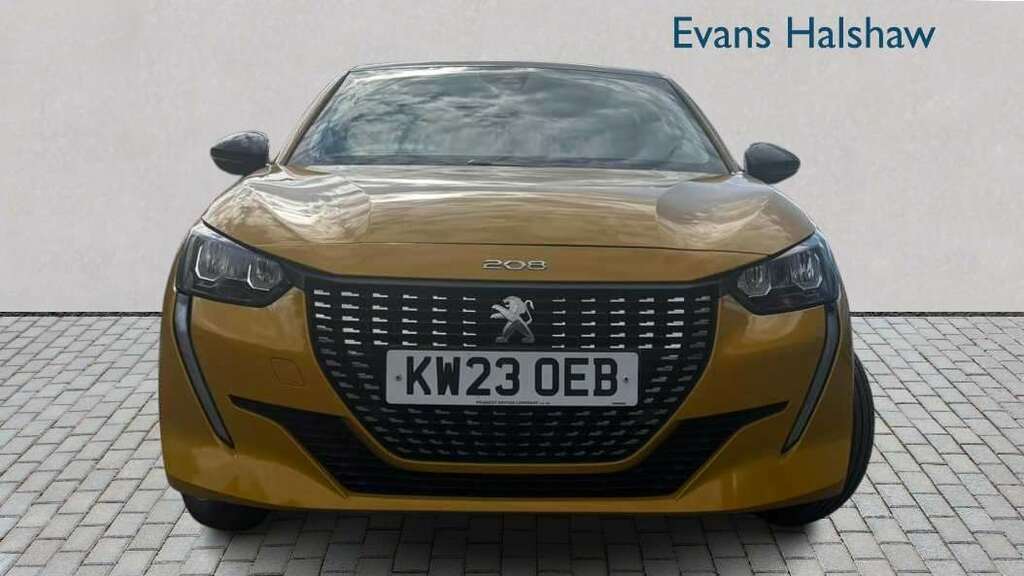 Peugeot 208 1.2 Puretech 130 Allure Premium Eat8 2023 KW23OEB Yellow #3