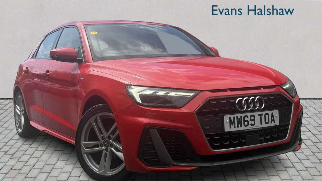 Audi A1 25 Tfsi S Line 2019 Red