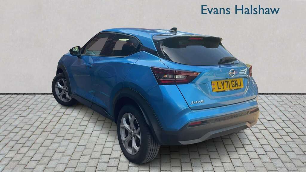 Nissan Juke 1.0 Dig-t 114 N-connecta 2022 LY71GNJ Blue #3