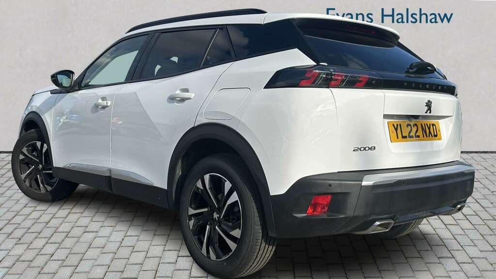 Peugeot 2008 1.2 Puretech 130 Allure Premium Eat8 2022 YL22NXD White #2