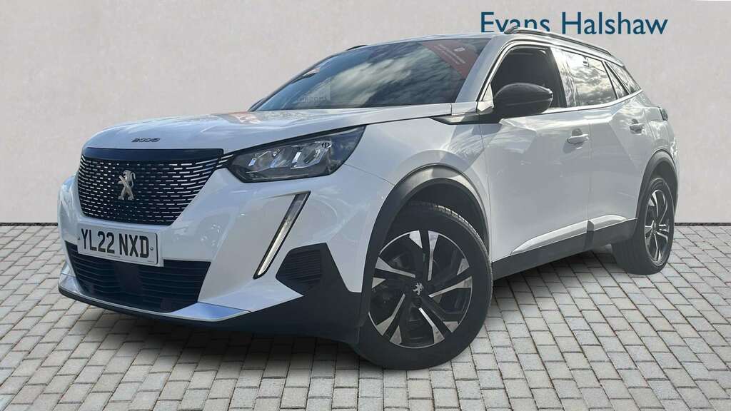Peugeot 2008 1.2 Puretech 130 Allure Premium Eat8 2022 YL22NXD White #3