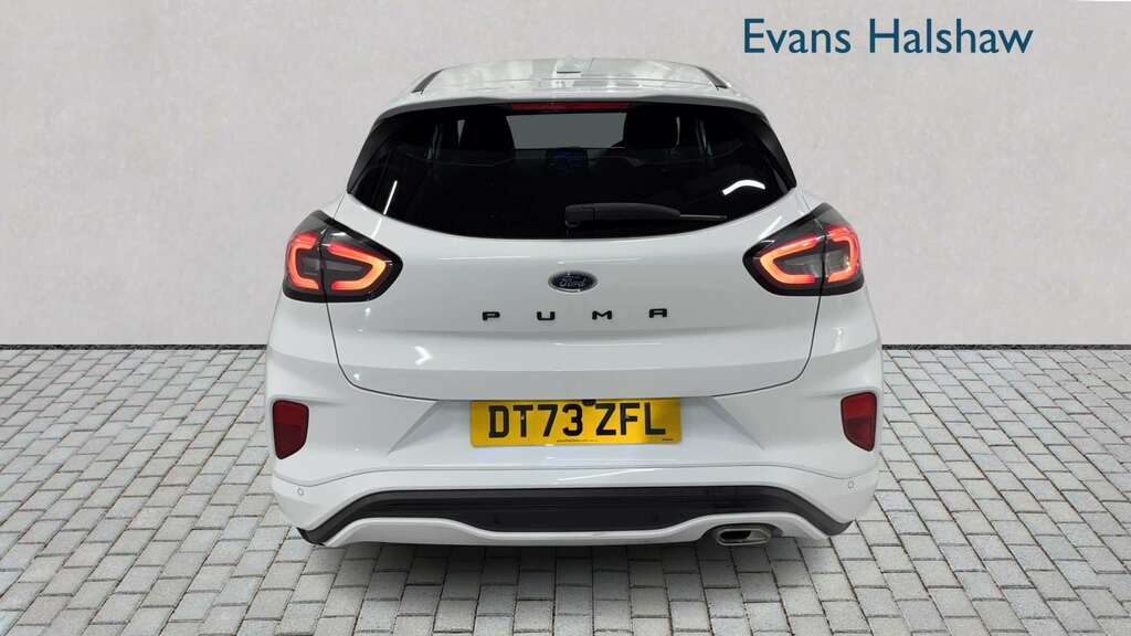 Ford Puma 1.0 Ecoboost Hybrid Mhev St-line X 2023 DT73ZFL White #5