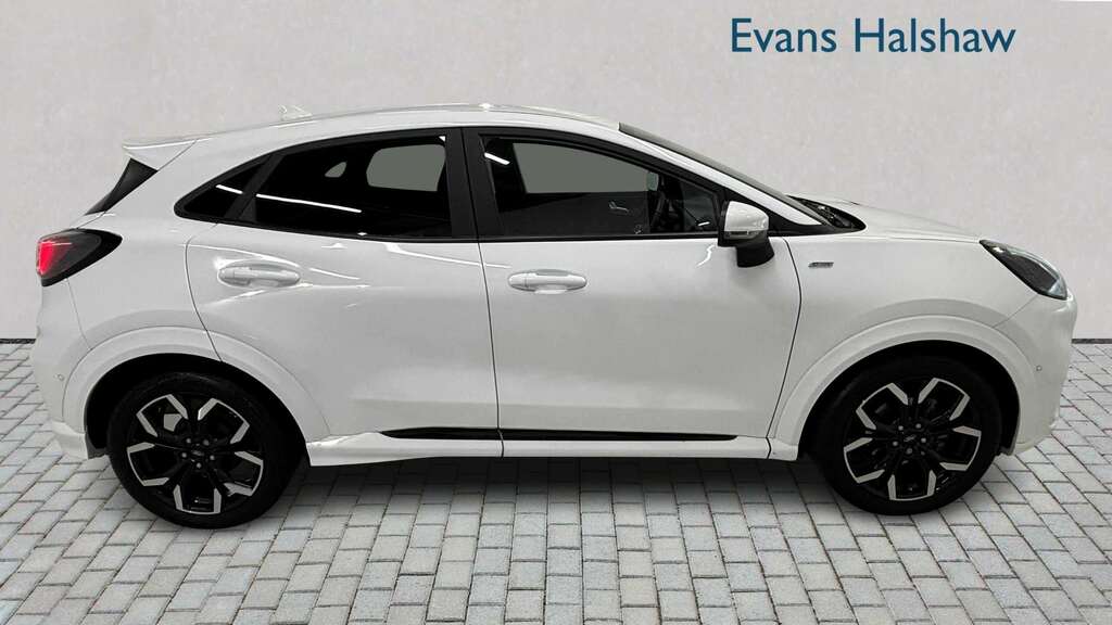 Ford Puma 1.0 Ecoboost Hybrid Mhev St-line X 2023 DT73ZFL White #3