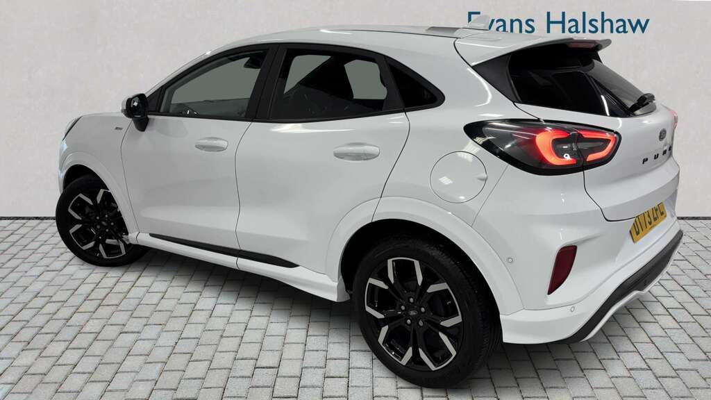Ford Puma 1.0 Ecoboost Hybrid Mhev St-line X 2023 DT73ZFL White #2