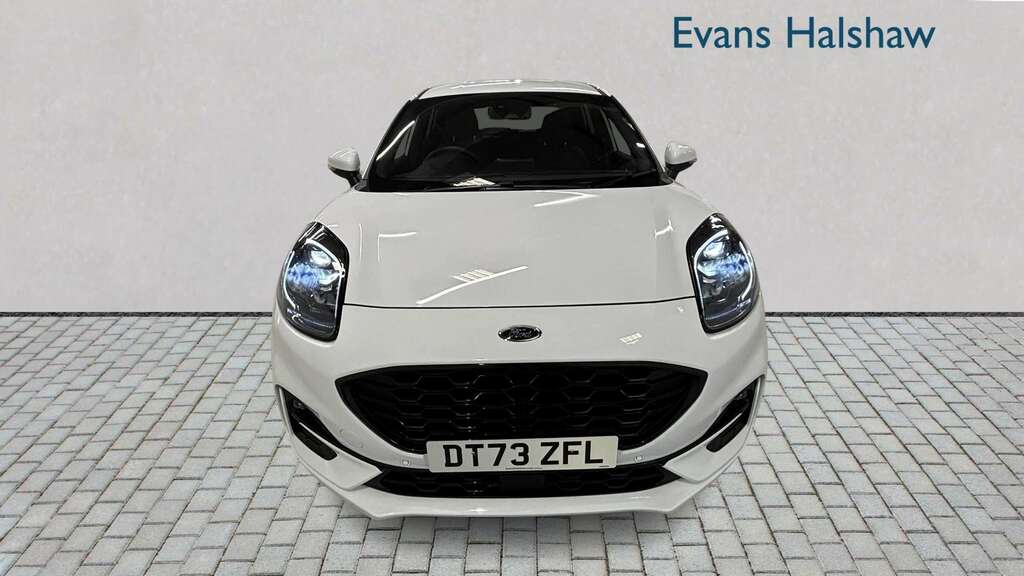 Ford Puma 1.0 Ecoboost Hybrid Mhev St-line X 2023 DT73ZFL White #4