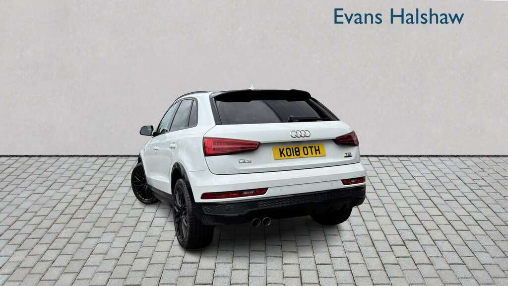 Audi Q3 2.0 Tdi Quattro Black Edition S Tronic 2018 KO18OTH White #2