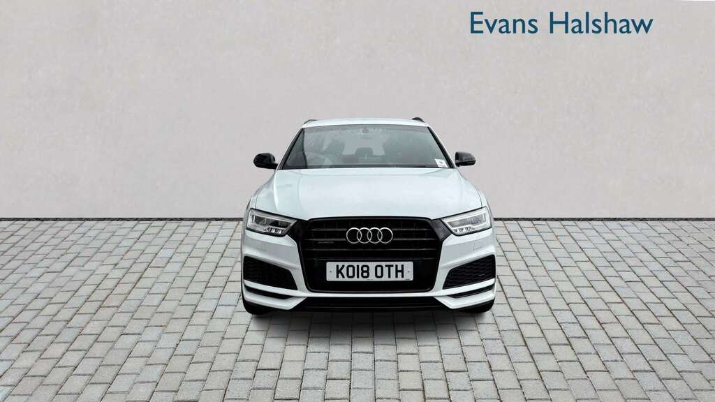 Audi Q3 2.0 Tdi Quattro Black Edition S Tronic 2018 KO18OTH White #4