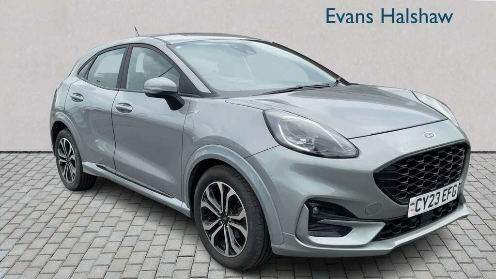 Ford Puma 1.0 Ecoboost Hybrid Mhev St-line Dct 2023 Silver