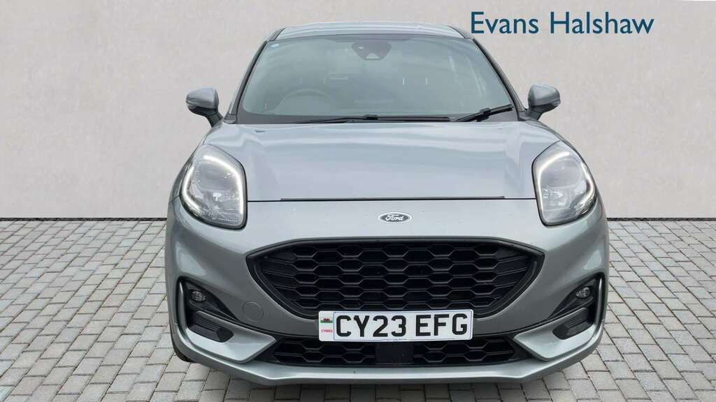 Ford Puma 1.0 Ecoboost Hybrid Mhev St-line Dct 2023 CY23EFG Silver #4
