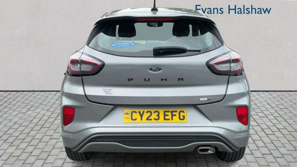 Ford Puma 1.0 Ecoboost Hybrid Mhev St-line Dct 2023 CY23EFG Silver #3