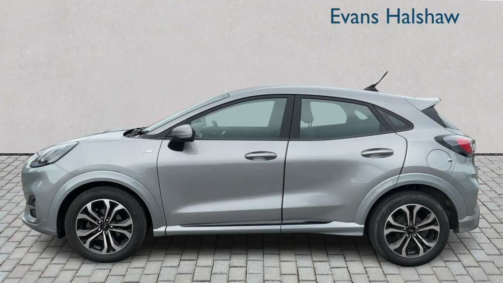 Ford Puma 1.0 Ecoboost Hybrid Mhev St-line Dct 2023 CY23EFG Silver #5